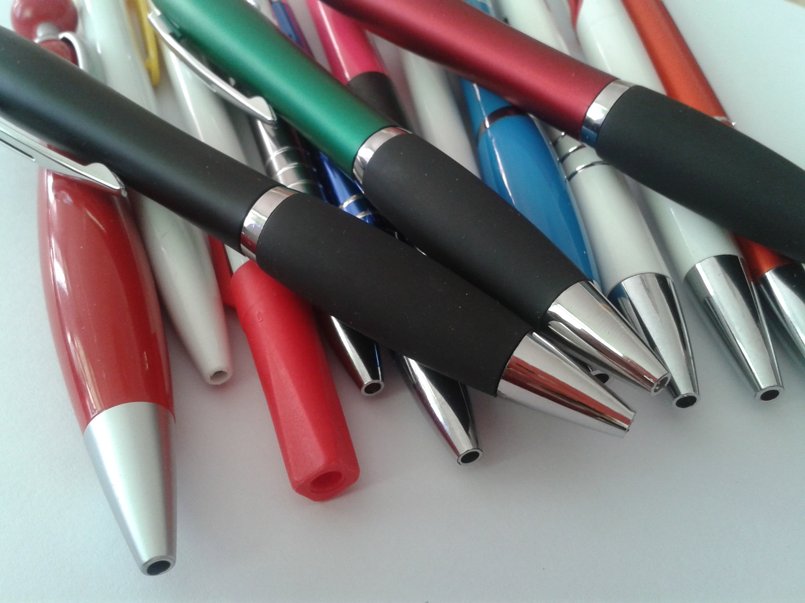 Stationery items like Pens used for perfect writeups.