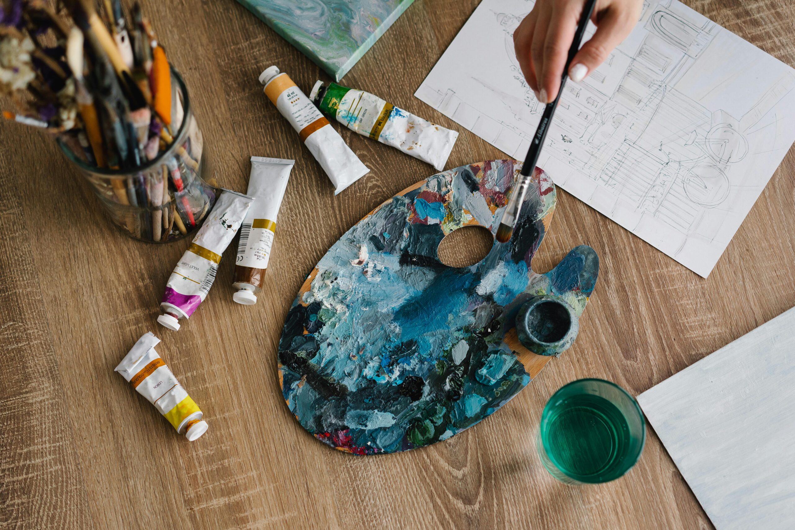 Wooden color palettes that an environmental value.